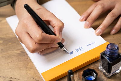 Pilot Metropolitan MR1 Fountain Pen & Iroshizuku Ink Gift Set - Black