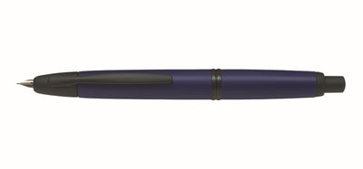 Pilot Capless Fountain Pen - Matte Blue / Black Trim