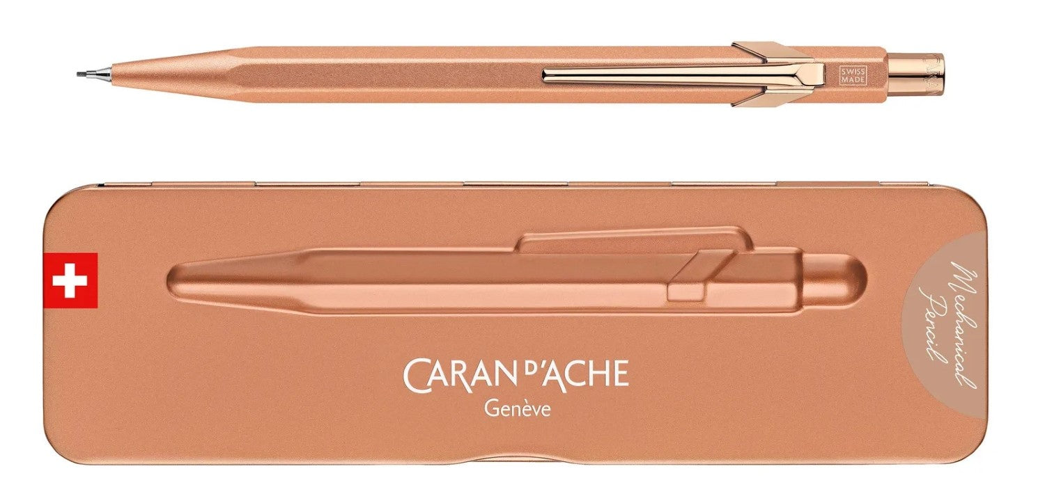 Caran dAche 844 Mechanical Pencil 0.7mm - Brut Rose