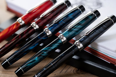 Pilot Custom Heritage SE Fountain Pen - Marble Black