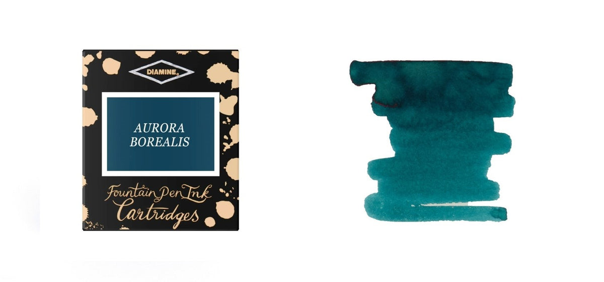 Diamine Ink Cartridges Pack of 6 - Assorted Colours