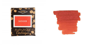 Diamine Ink Cartridges Pack of 6 - Assorted Colours