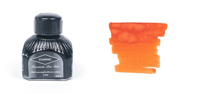 Diamine Ink Bottle 80ml - Orange Shades - Assorted Colours