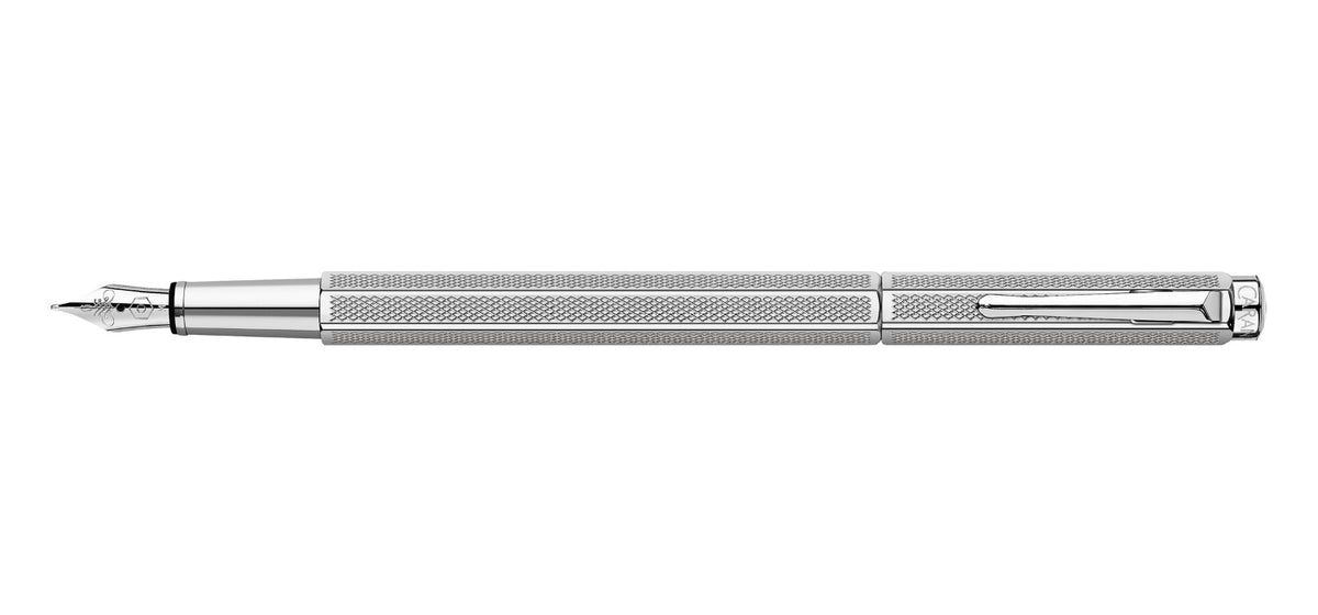 Caran dAche Ecridor Fountain Pen - Retro Palladium