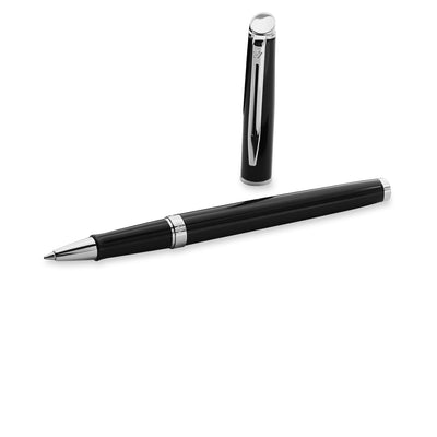 Waterman Hemisphere Rollerball - Black Lacquer / Chrome Trim
