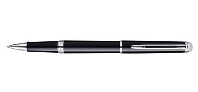 Waterman Hemisphere Rollerball - Black Lacquer / Chrome Trim