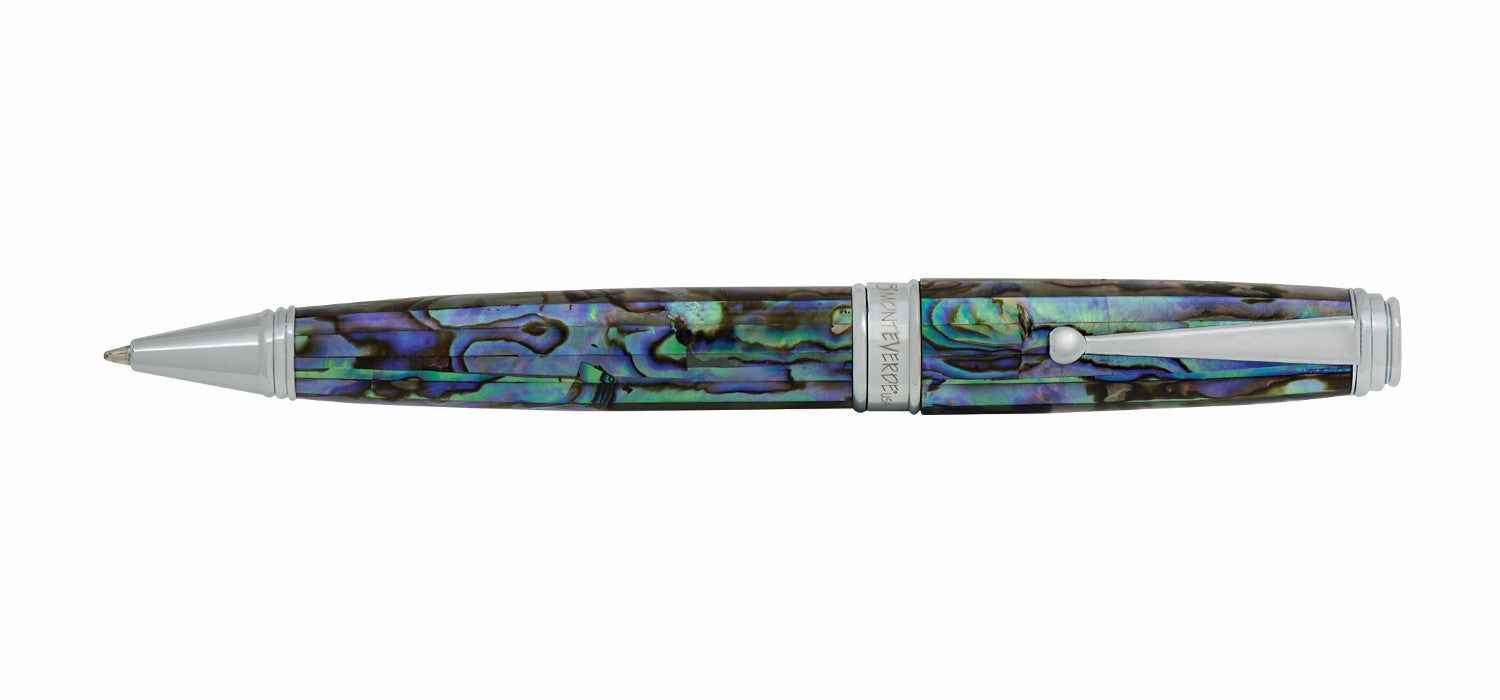 Monteverde Invincia Deluxe Ballpoint Pen - Abalone / Chrome Trim - Limited Edition