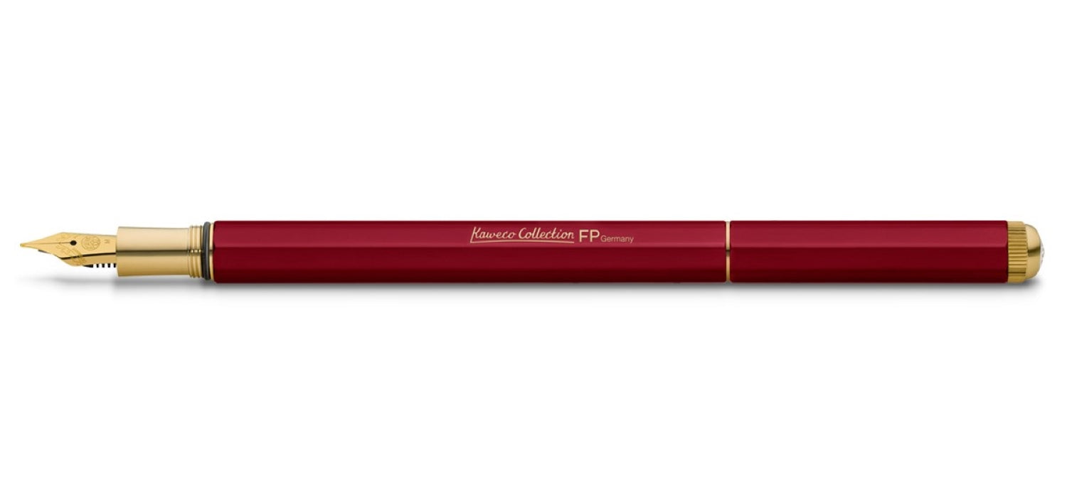 Kaweco Collection Special Fountain Pen - Red / Gold Trim