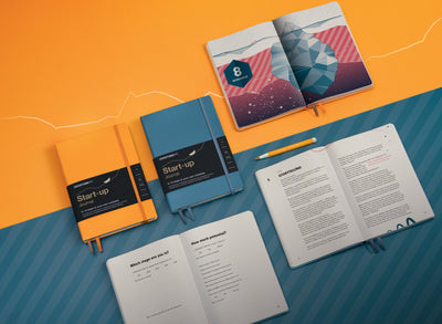 Leuchtturm 1917 Start-up Journal A5 - Stone Blue