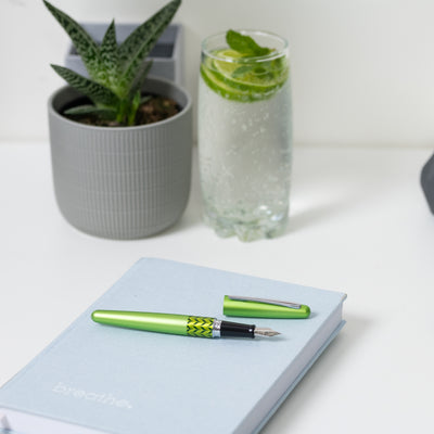 Pilot Metropolitan MR3 Fountain Pen - Green Marble