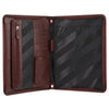 Pierre Cardin A4 Leather Business Compendium 3062 - Chocolate