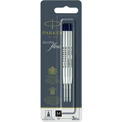 Parker Ballpoint Refill Pack of 3