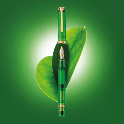 Pelikan Souveran M 800 Fountain Pen - Green Demonstrator - Special Edition