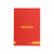 Rhodia Pad #16 R Premium A5 Lined - Poppy Red