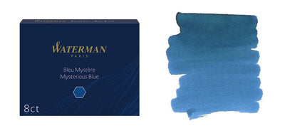 Waterman Ink Cartridges Pack of 8 - Assorted Colours