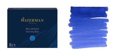 Waterman Ink Cartridges Pack of 8 - Assorted Colours