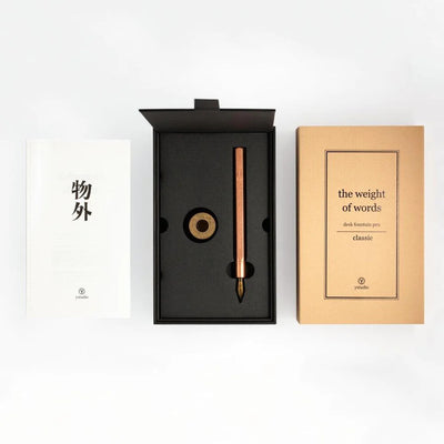 YSTUDIO Brassing Desk Fountain Pen - Copper