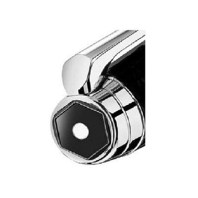 Caran dAche Leman Rollerball - Bicolour Black / Rhodium Trim