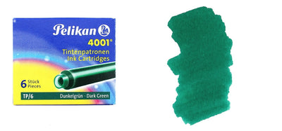 Pelikan TP/6 Ink Cartridges Pack of 6 - Assorted Colours
