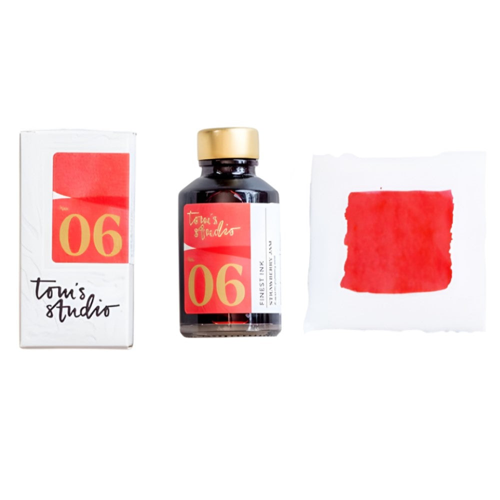 Tom's Studio Ink Bottle 50ml - 06 Strawberry Jam