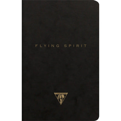 Clairefontaine Flying Spirit Cahier Notebook A6 Lined - Black