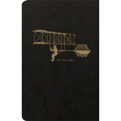 Clairefontaine Flying Spirit Cahier Notebook A6 Lined - Black