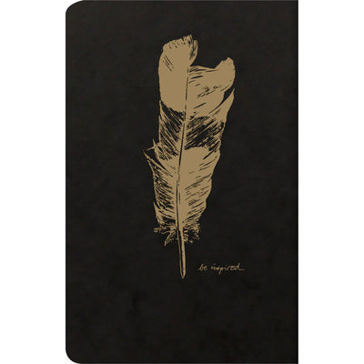 Clairefontaine Flying Spirit Cahier Notebook A6 Lined - Black