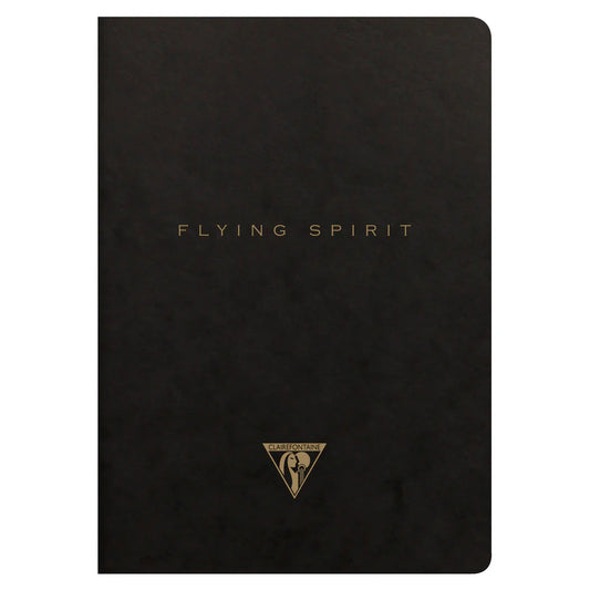 Clairefontaine Flying Spirit Cahier Notebook A5 Lined - Black