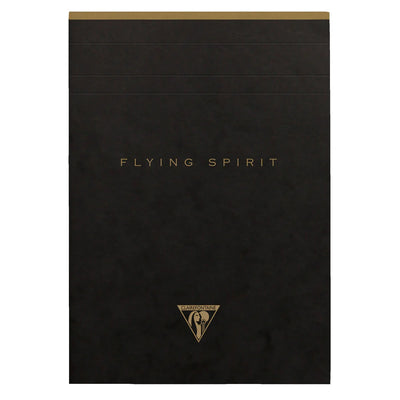 Clairefontaine Flying Spirit Notepad A5 Lined - Black