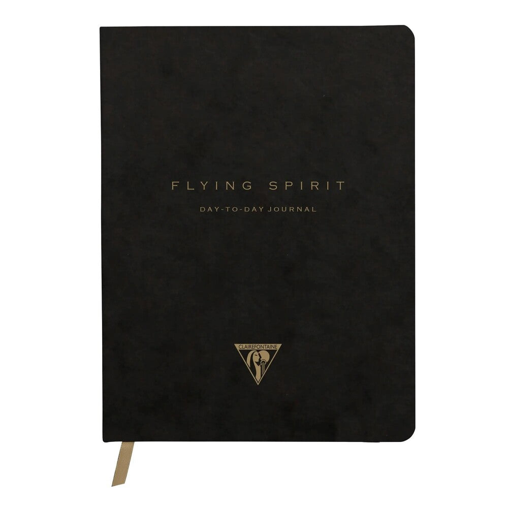 Clairefontaine Flying Spirit Notebook B5 Dot Grid - Black