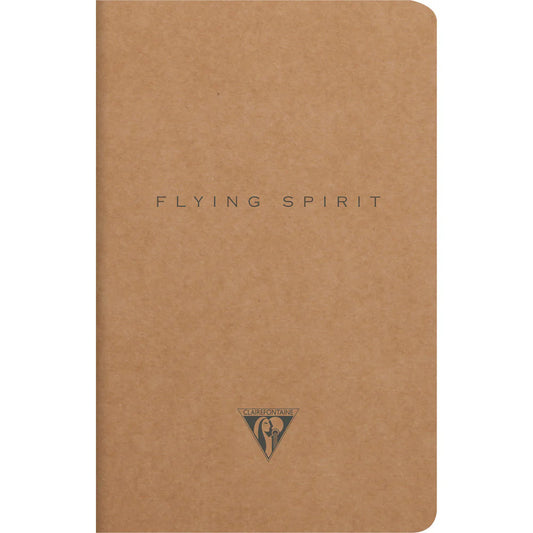 Clairefontaine Flying Spirit Cahier Notebook A6+ Lined - Kraft