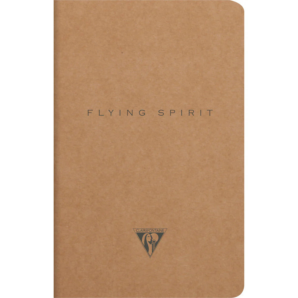 Clairefontaine Flying Spirit Cahier Notebook A6 Lined - Kraft