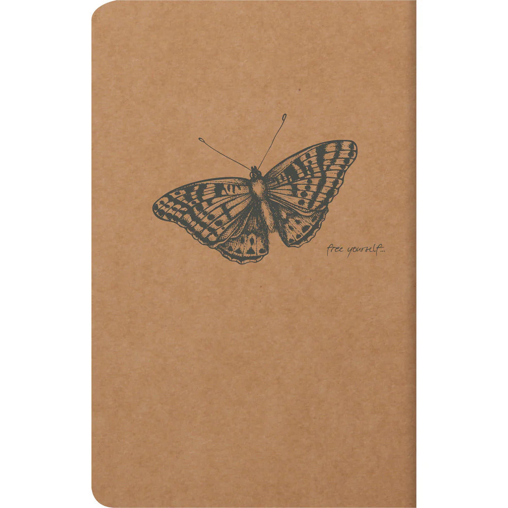 Clairefontaine Flying Spirit Cahier Notebook A6+ Lined - Kraft