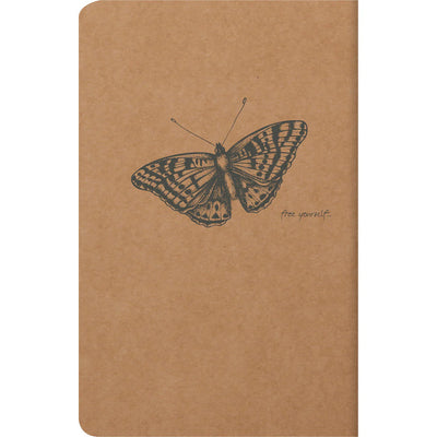 Clairefontaine Flying Spirit Cahier Notebook A6 Lined - Kraft