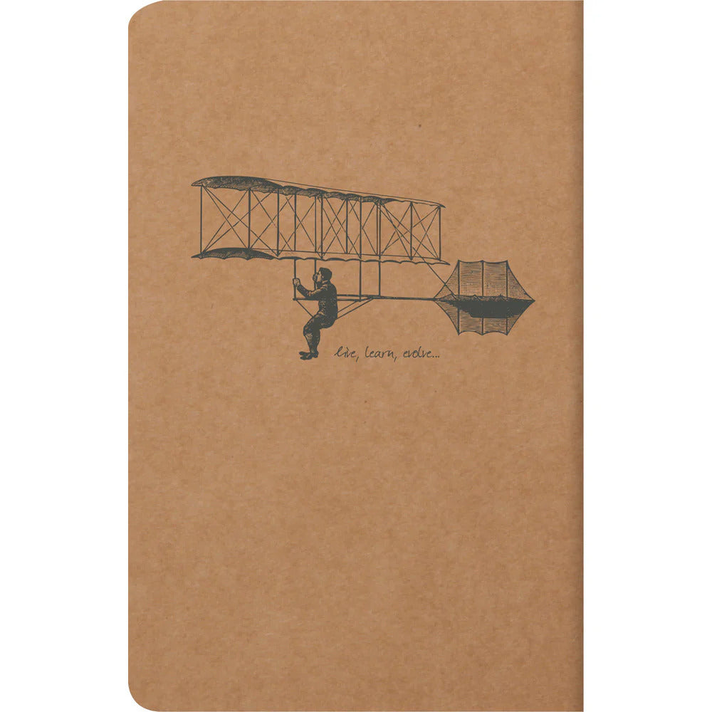 Clairefontaine Flying Spirit Cahier Notebook A6+ Lined - Kraft