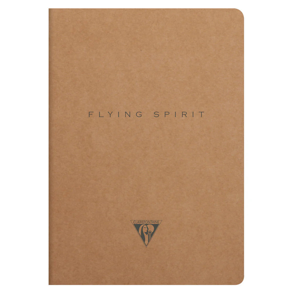 Clairefontaine Flying Spirit Cahier Notebook A5 Lined - Kraft