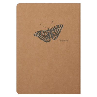 Clairefontaine Flying Spirit Cahier Notebook A5 Lined - Kraft
