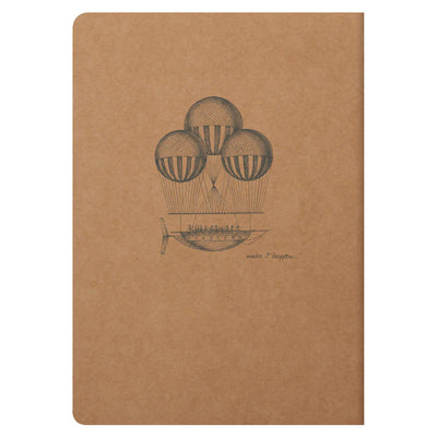 Clairefontaine Flying Spirit Cahier Notebook A5 Lined - Kraft