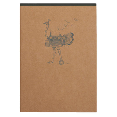 Clairefontaine Flying Spirit Notepad A5 Lined - Kraft