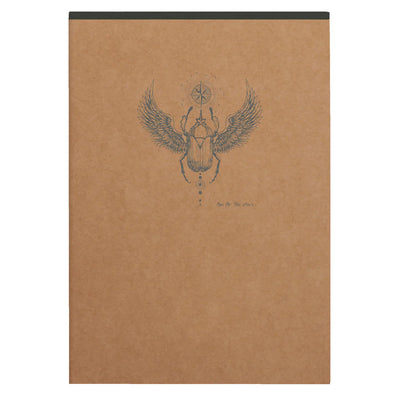 Clairefontaine Flying Spirit Notepad A5 Lined - Kraft