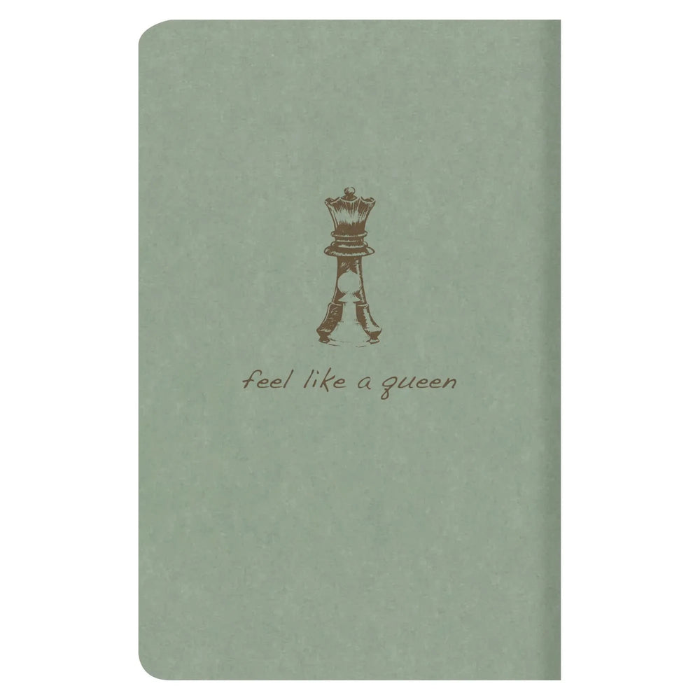 Clairefontaine Flying Spirit Cahier Notebook A6+ Lined - Eucalyptus Green