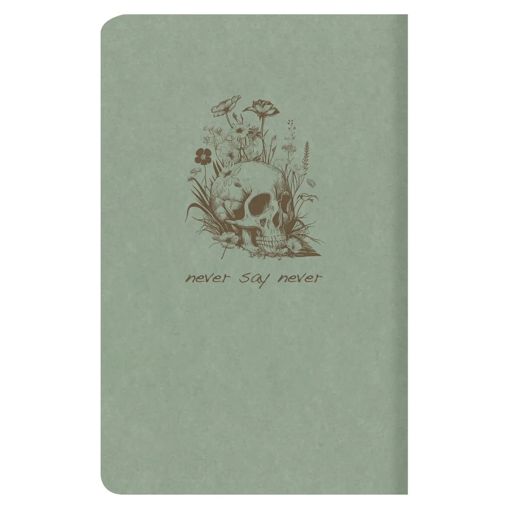 Clairefontaine Flying Spirit Cahier Notebook A6+ Lined - Eucalyptus Green