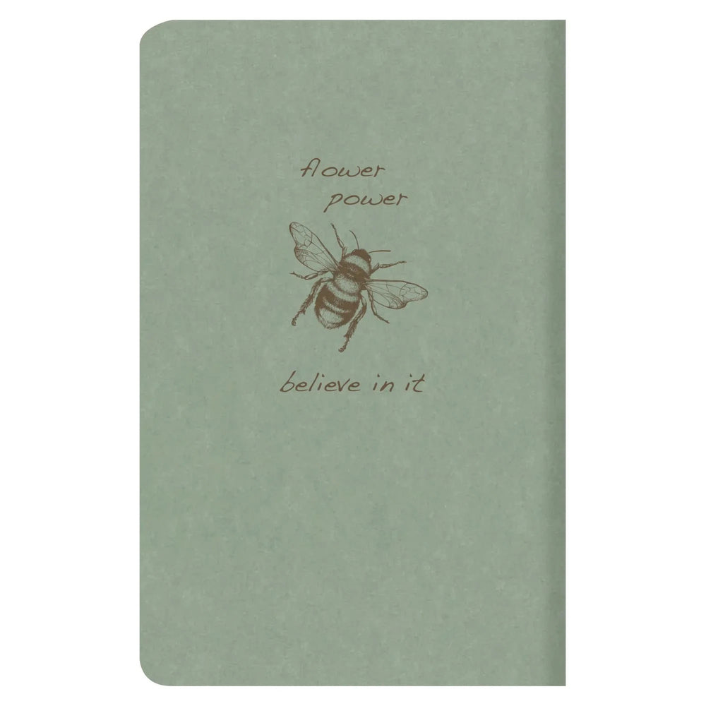 Clairefontaine Flying Spirit Cahier Notebook A6+ Lined - Eucalyptus Green