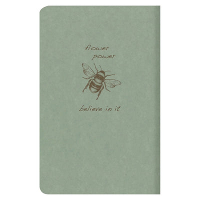 Clairefontaine Flying Spirit Cahier Notebook A6+ Lined - Eucalyptus Green
