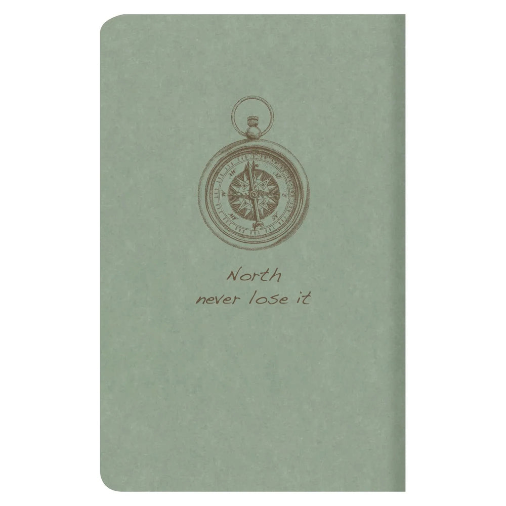 Clairefontaine Flying Spirit Cahier Notebook A6+ Lined - Eucalyptus Green
