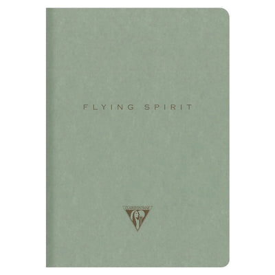 Clairefontaine Flying Spirit Cahier Notebook A5 Lined - Eucalyptus Green