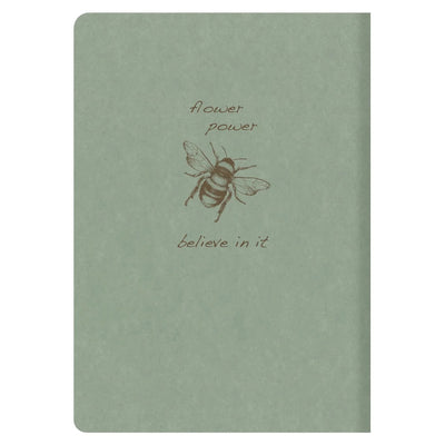 Clairefontaine Flying Spirit Cahier Notebook A5 Lined - Eucalyptus Green