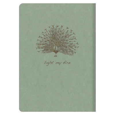 Clairefontaine Flying Spirit Cahier Notebook A5 Lined - Eucalyptus Green