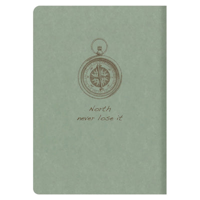 Clairefontaine Flying Spirit Cahier Notebook A5 Lined - Eucalyptus Green