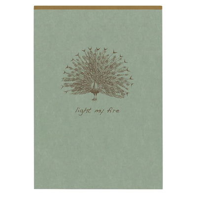 Clairefontaine Flying Spirit Notepad A5 Lined - Eucalyptus Green